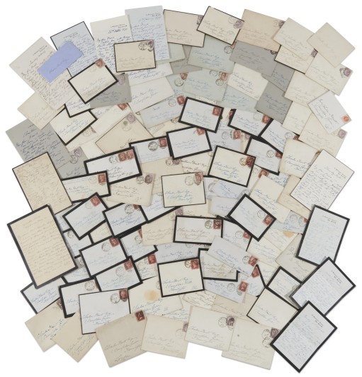 The collection of letters.