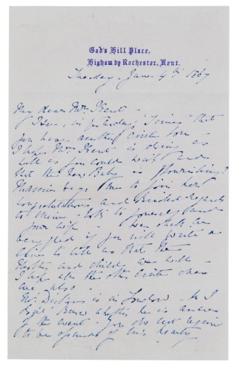 Letter of June 4, 1867.