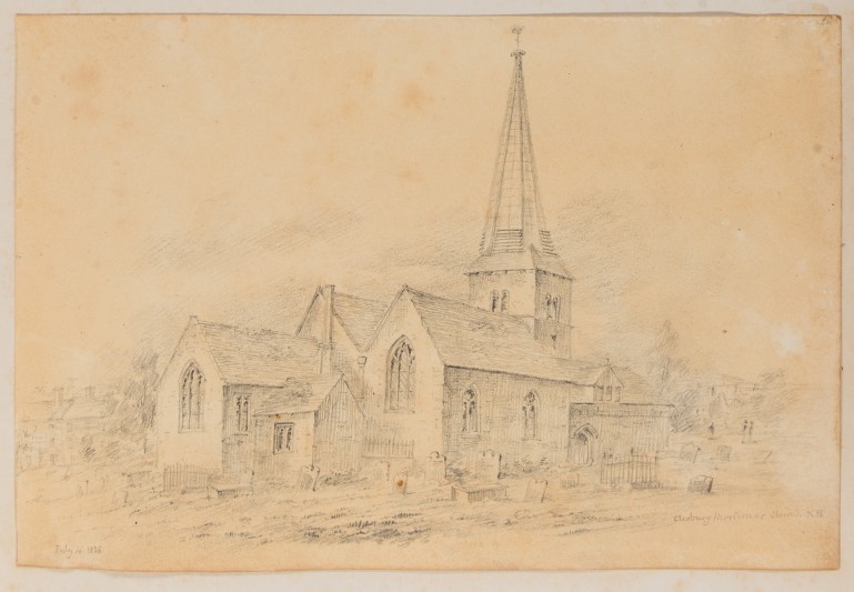 Cleobury Mortimer Church, 4 July 1826.