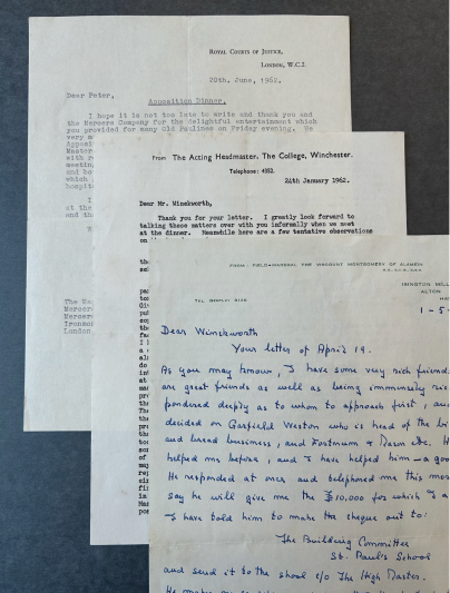 A selection of the letters.