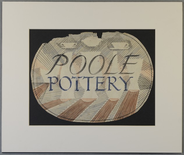 Artwork and designs from the Poole Pottery.