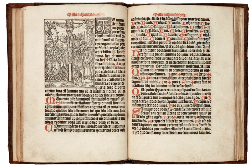 Detail of the Manuale. 