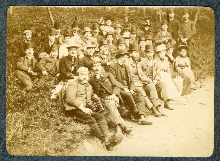 A group photograph of the Andersonian Naturalists’ Society.