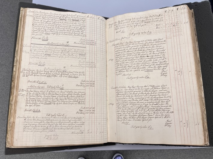 Arwenack Manorial lease record book, commencing in 1648
