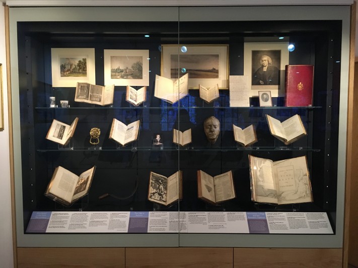 Part of the exhibition ‘Keats in Winchester’, held at Winchester College in the autumn of 2019