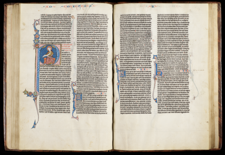 An opening of the manuscript.