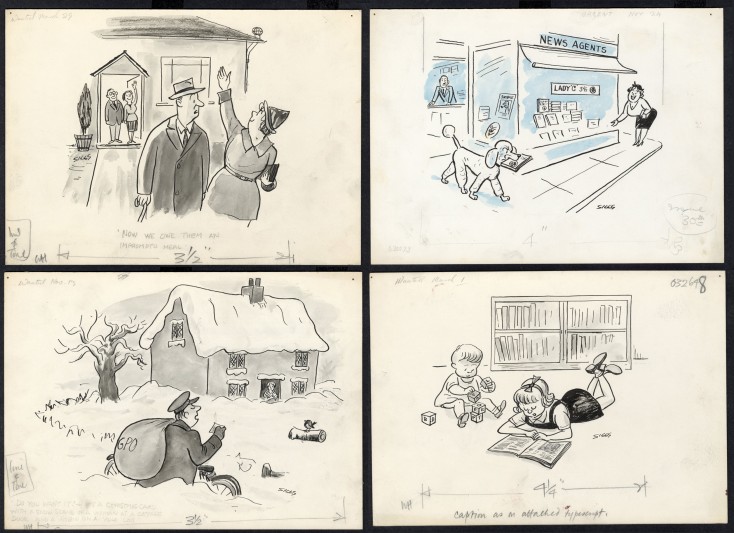 Four cartoons from the archive.