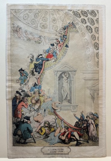 Thomas Rowlandson, The Stare Case.