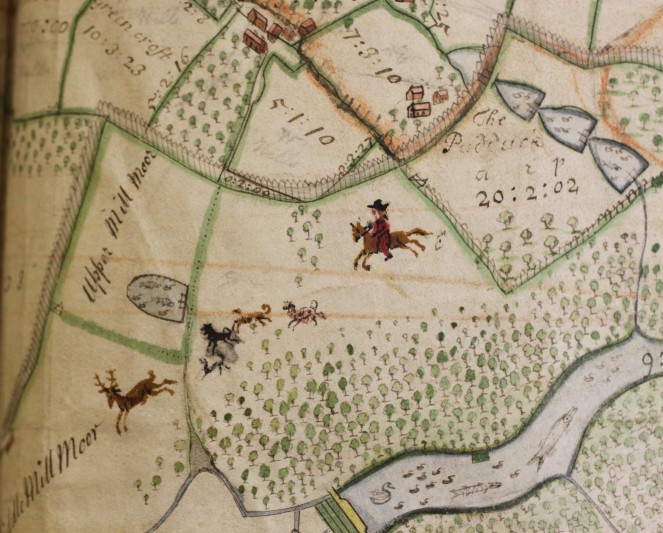 Hampton Court Estate Maps. FNL grant 2012. Image courtesy of Herefordshire Archive Service.