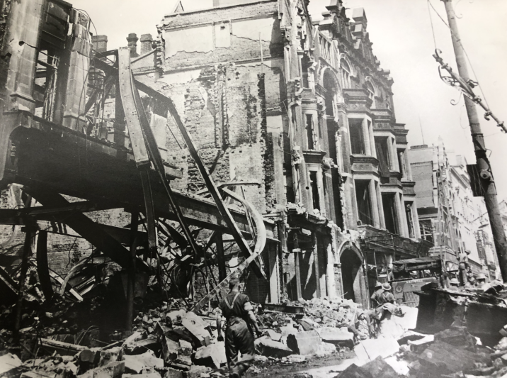 Wartime destruction.